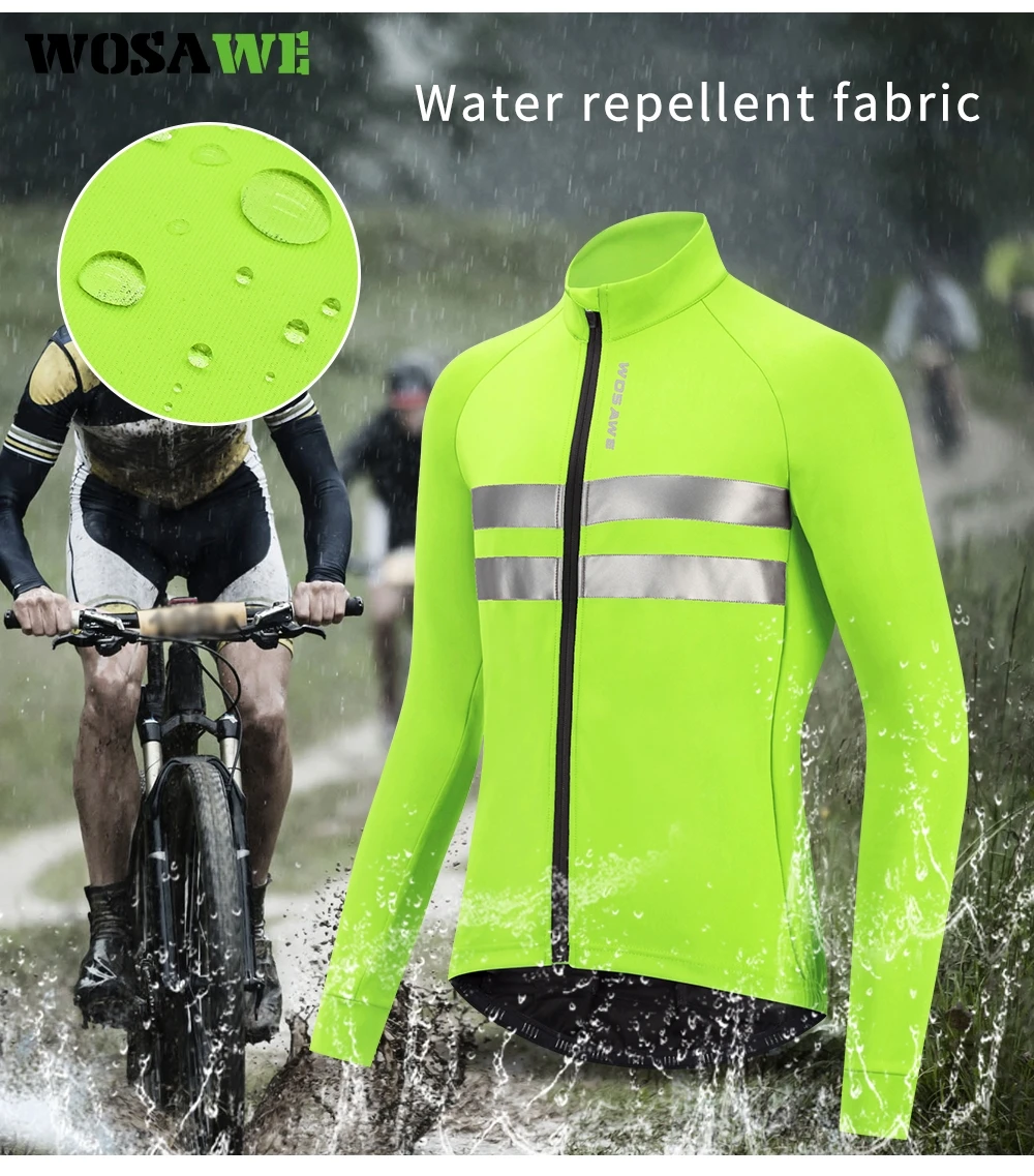 Мужские флисовые куртки WOSAWE для спорта на открытом воздухе зимние