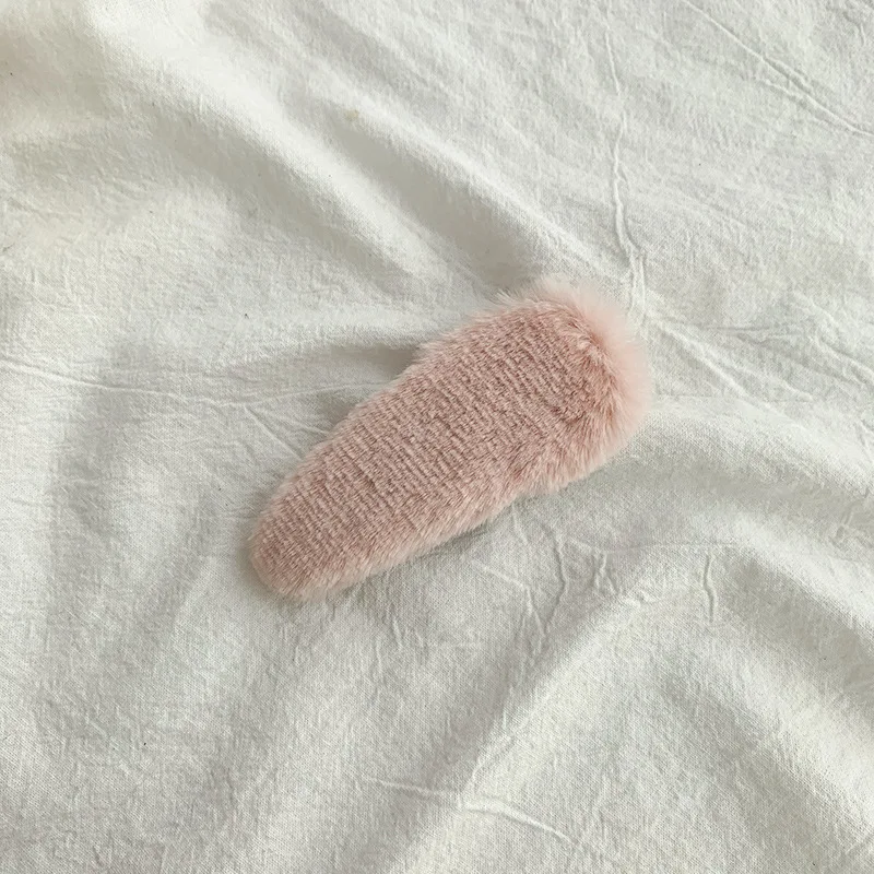 Horquillas de felpa para ni&ntilde;a, pinzas para el pelo para beb&eacute;, accesorios para el cabello, bonitos agarres para el pelo, herramientas de peinado, pasadores, ropa para el cabello-4