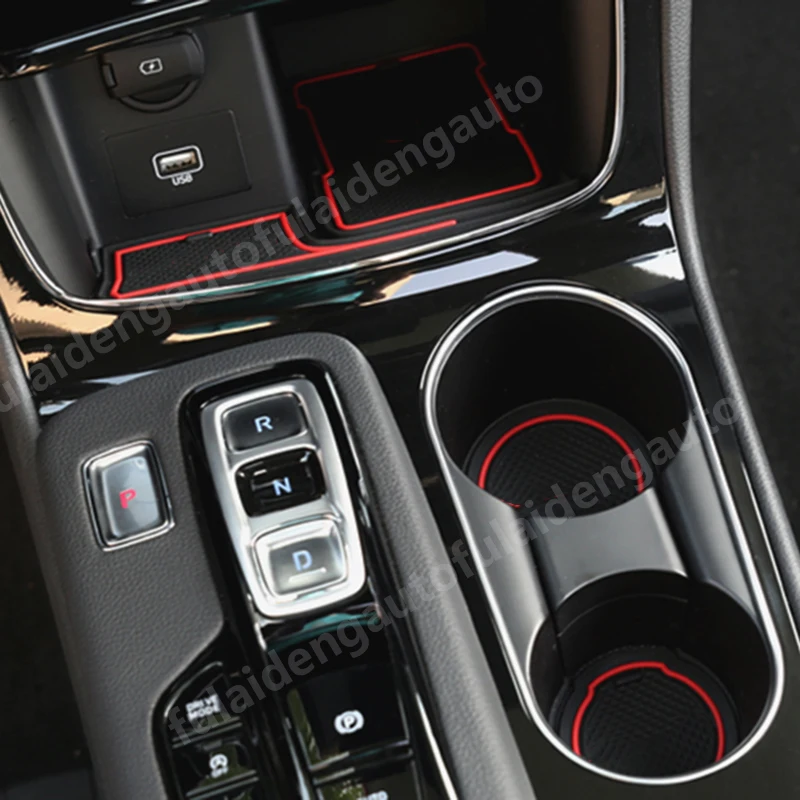 18 шт для Hyundai Santa Fe 2019 ворота Слот pad межкомнатных дверей Pad подстаканник с защитой