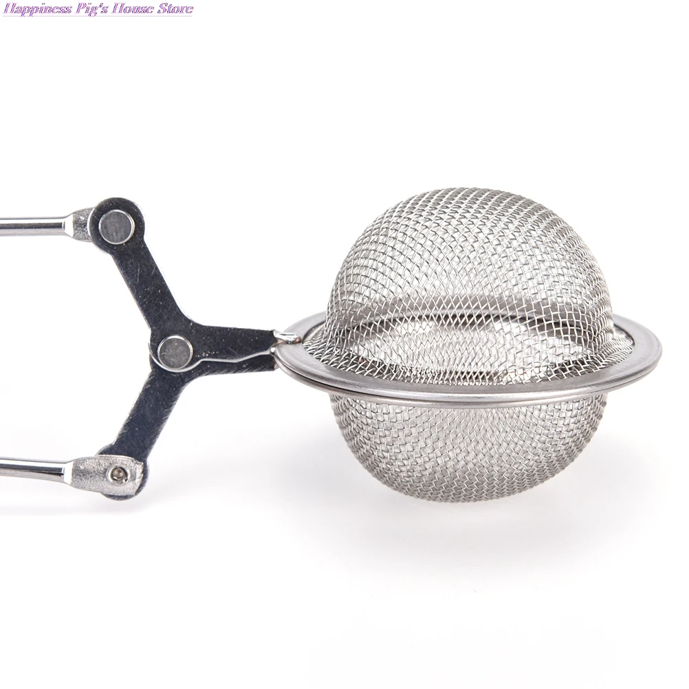 

Цельное ситечко из нержавеющей стали с ручкой, сетчатый фильтр для чая, стабильный ситечко для чая, сильный ситечко для чая