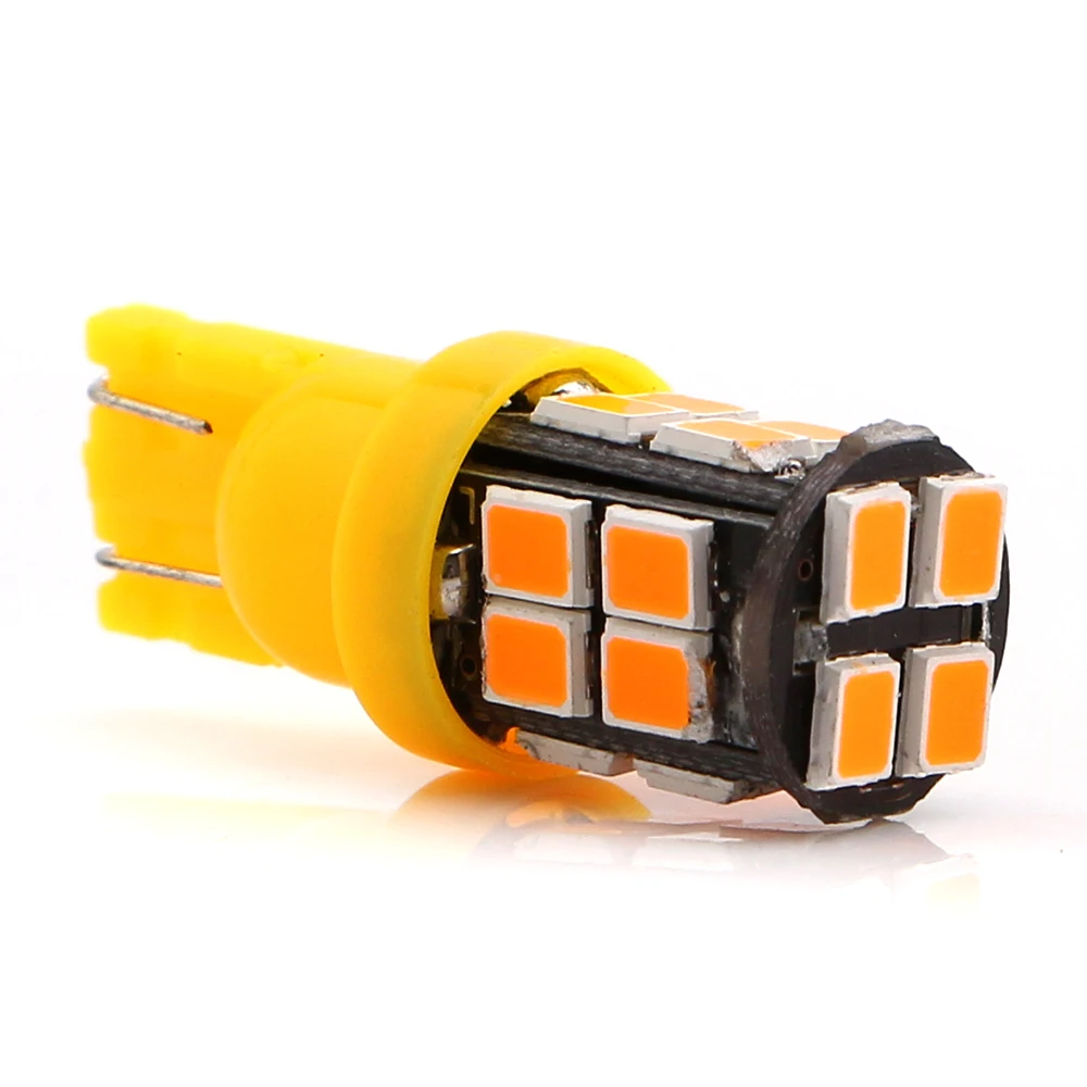 YM E-Bright 10 шт. 12 В T10 2835 20 SMD 194 168 Авто Led номерной знак свет Автомобильный зазор