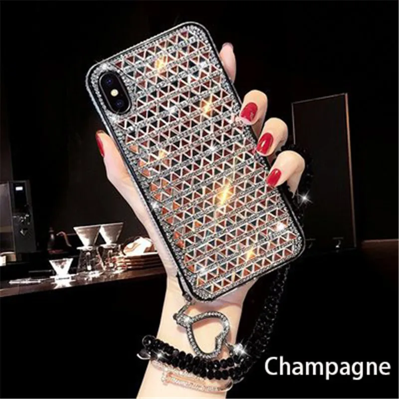 Estojo для Apple iPhone 10 7 8 Plus чехол Роскошный etui X Xs max XR 5 5S se 6 6S Мобильные аксессуары |