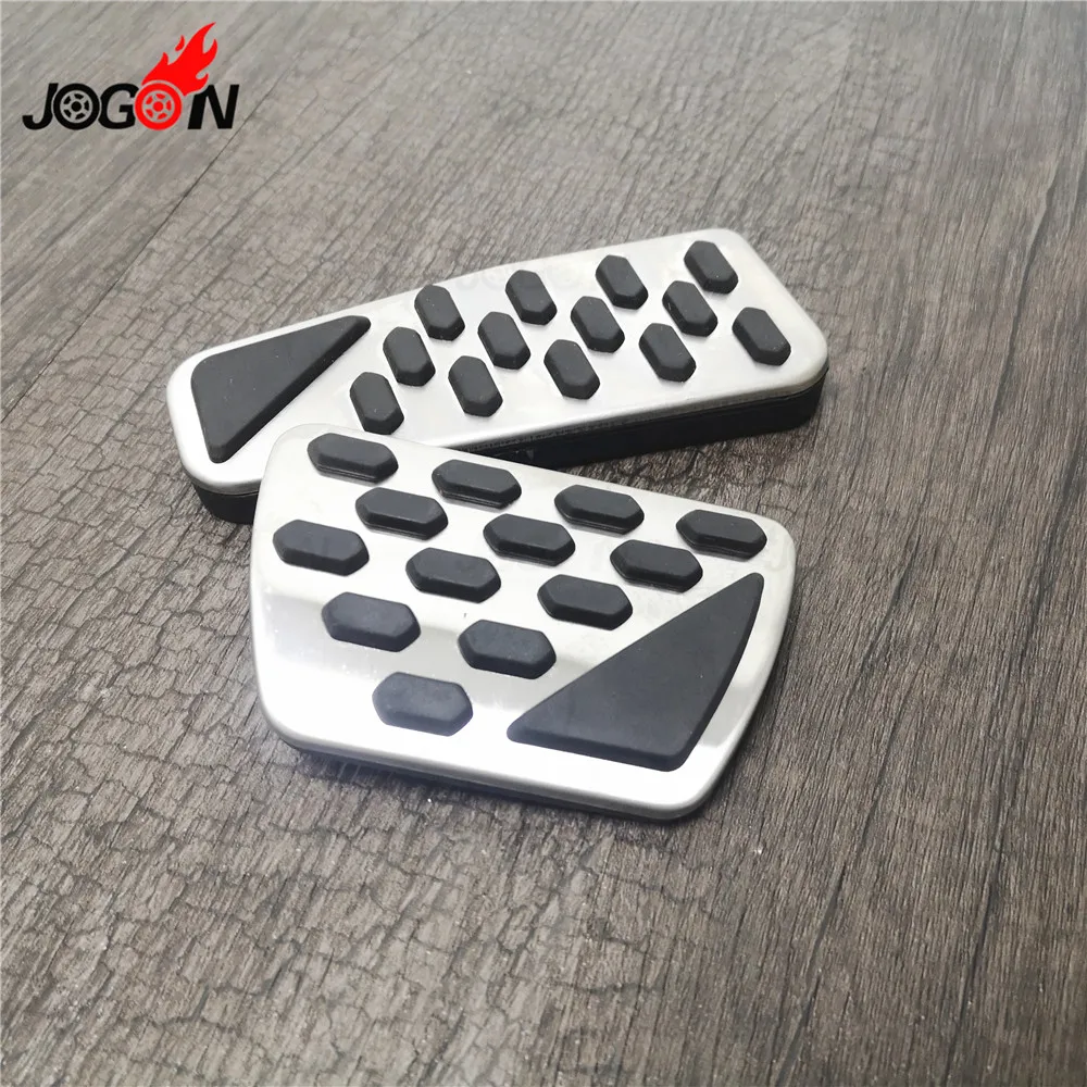 2 шт. комплект накладок на педаль газа и топлива для Jeep Wrangler JL 2018 из нержавеющей