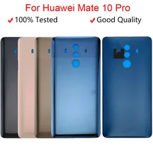 For HUAWEI Mate 10 Pro Back Battery Cover Rear Door Housing Case Glass Panel Replacement For HUAWEI Mate 10 Battery Cover