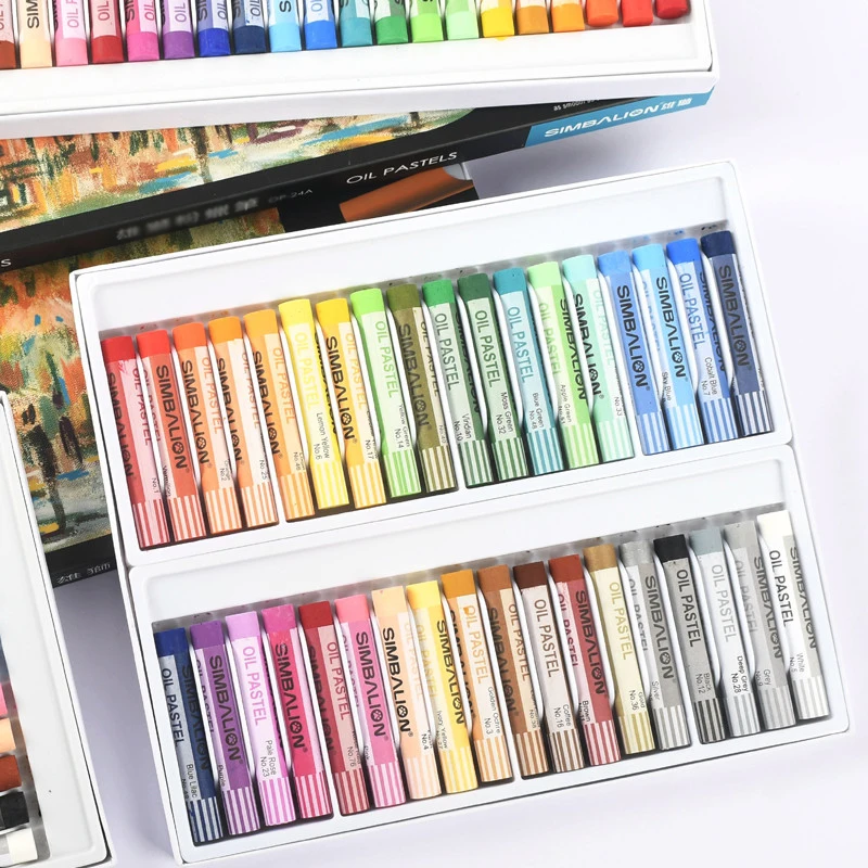 36 цветов масляная пастель для художника мягкая Пастельная живопись ручка