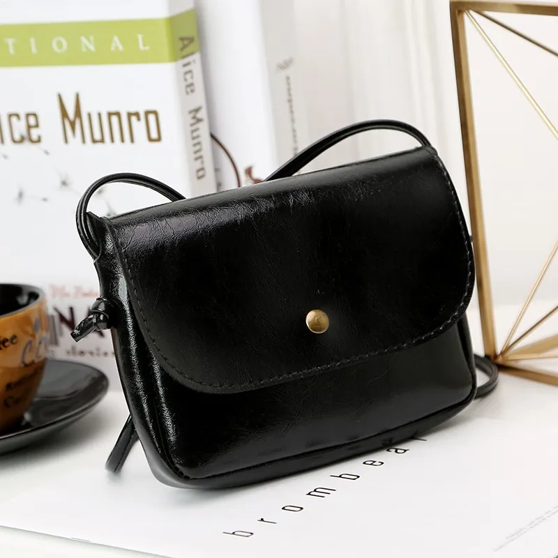 Винтажные кожаные женские сумки-клатчи женская сумка на плечо вечерние кошелек