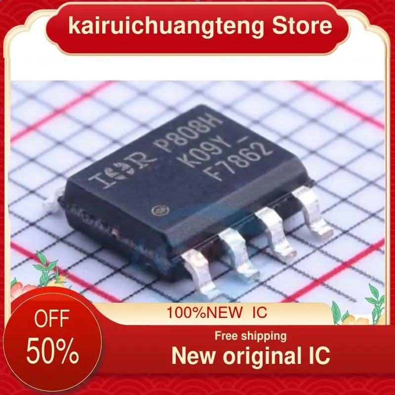 

(1 шт.) IRF7862TRPBF SOIC-8 IRF7862 F7862 IR N 30V 21A новый оригинальный IC