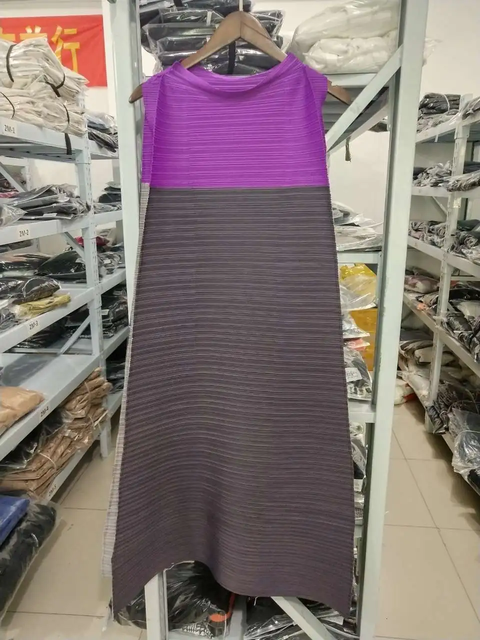 Платье LANMREM женское Плиссированное модная винтажная одежда в японском стиле без