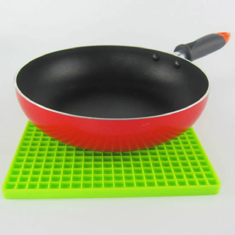 Силиконовый держатель для кастрюль коврик Trivet Открыватель банок подставка ложки
