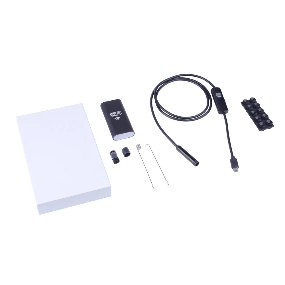 Spetu HD 720P WI FI эндоскопа Smart эндоскоп 6Led Регулируемый Водонепроницаемый