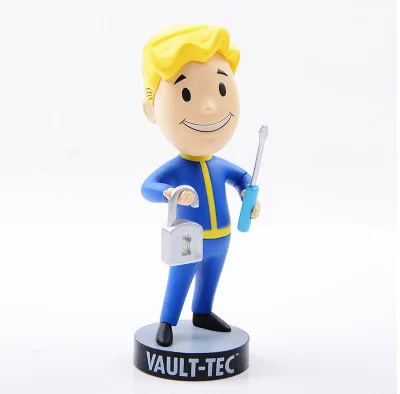 Gaming Heads Fallout 4 Bobblehead Cute VELD Boy Серия 1 фигурка Коллекционная модель игрушки|Игровые
