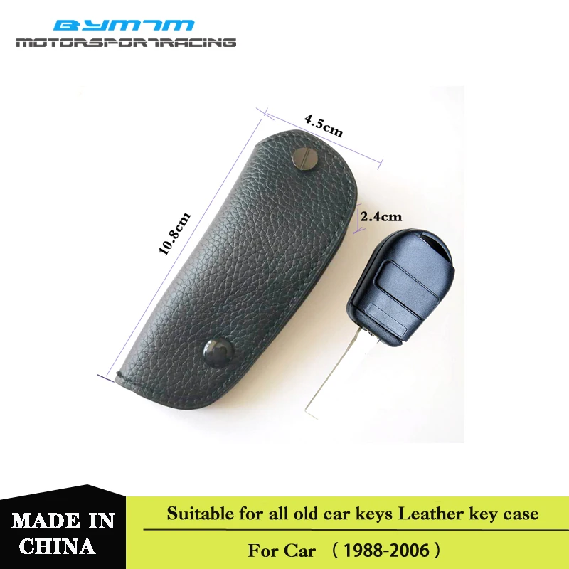 Top Layer Leather Key Case for Car Bag Fit For BMW E46 E39 E90 E60 E53 E36 E92 E65 E38 63 64