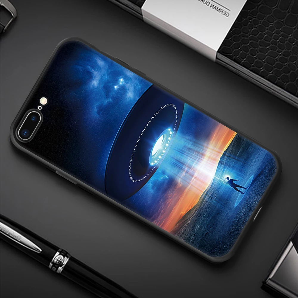 Painted Pattern Silicone Cover For iPhone XS Max XR X 7 8 Plus Matte TPU Phone Coque Case 6 6S 5 5S SE |