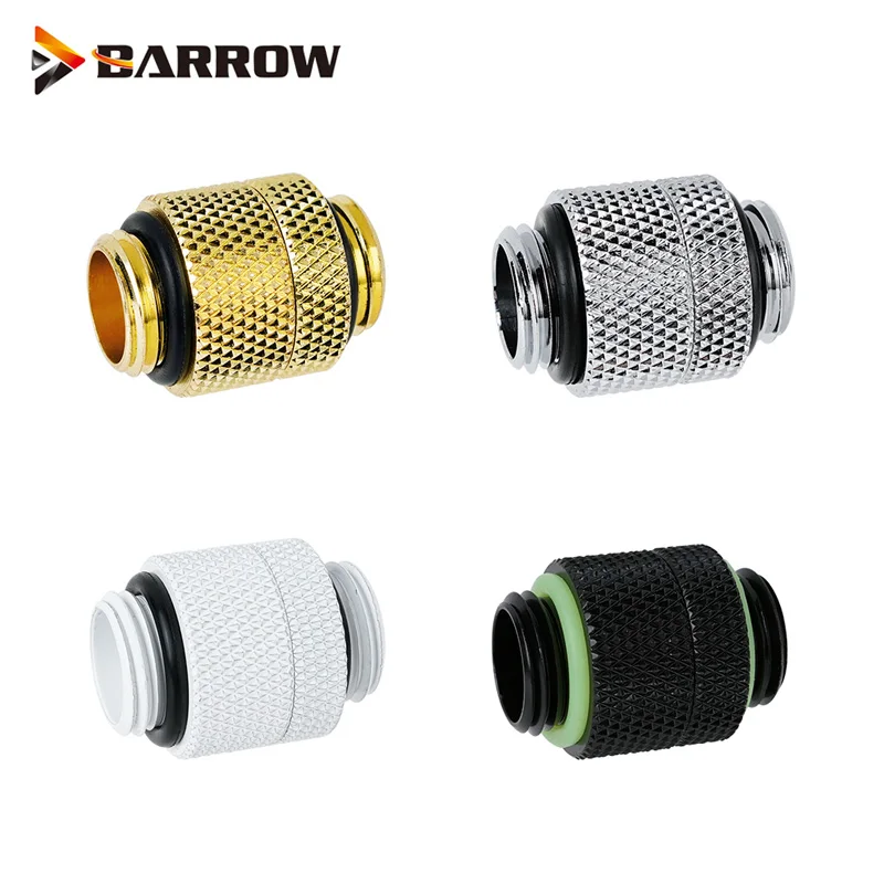 Barrow G1/4 &quot360 Вращающаяся соска штырь ПК под заказ жидкость двойной штыревой