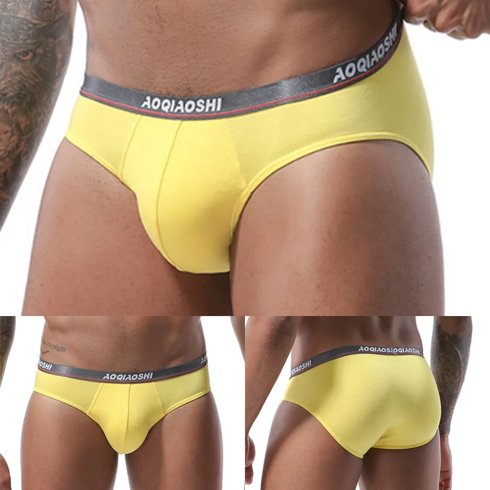 Нижнее белье мужское из модала модные брифы быстросохнущие трусы-джоки бикини