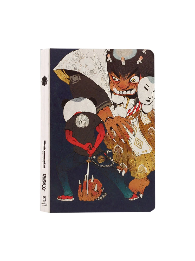 Крутая японская мода твердый переплет B5 толстый Sketchbook 256P дружественный к гель