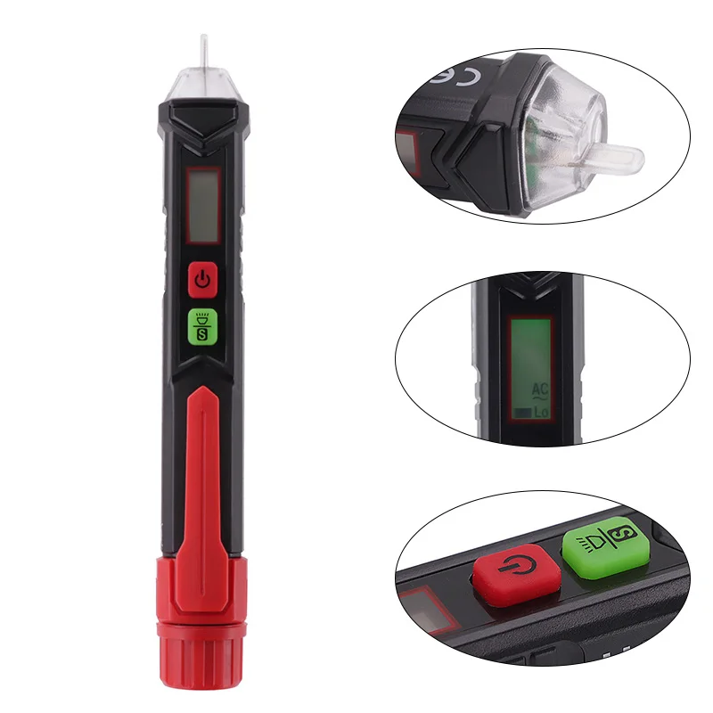 

Electrical Tester Circuit Breaker Finder Voltage Indicator Voltage Tester Pen HT100 Series Voltage tester Test pencil