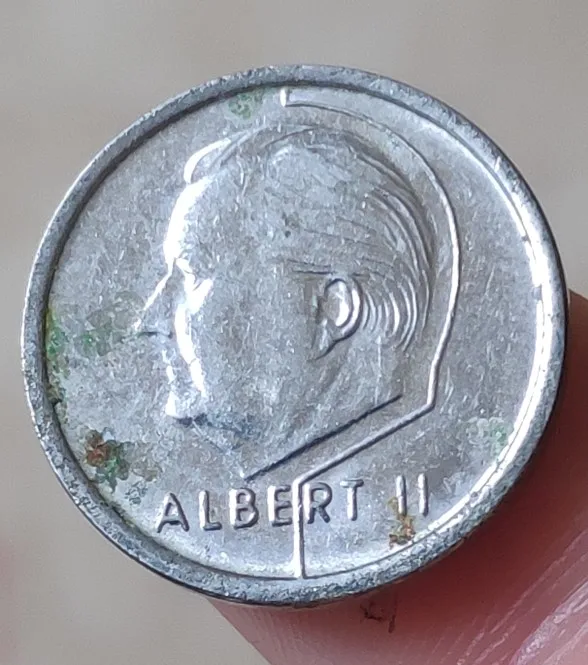 Оригинальная коллекция 100% Подлинная памятная монета 18 мм Бельгия | Дом и сад