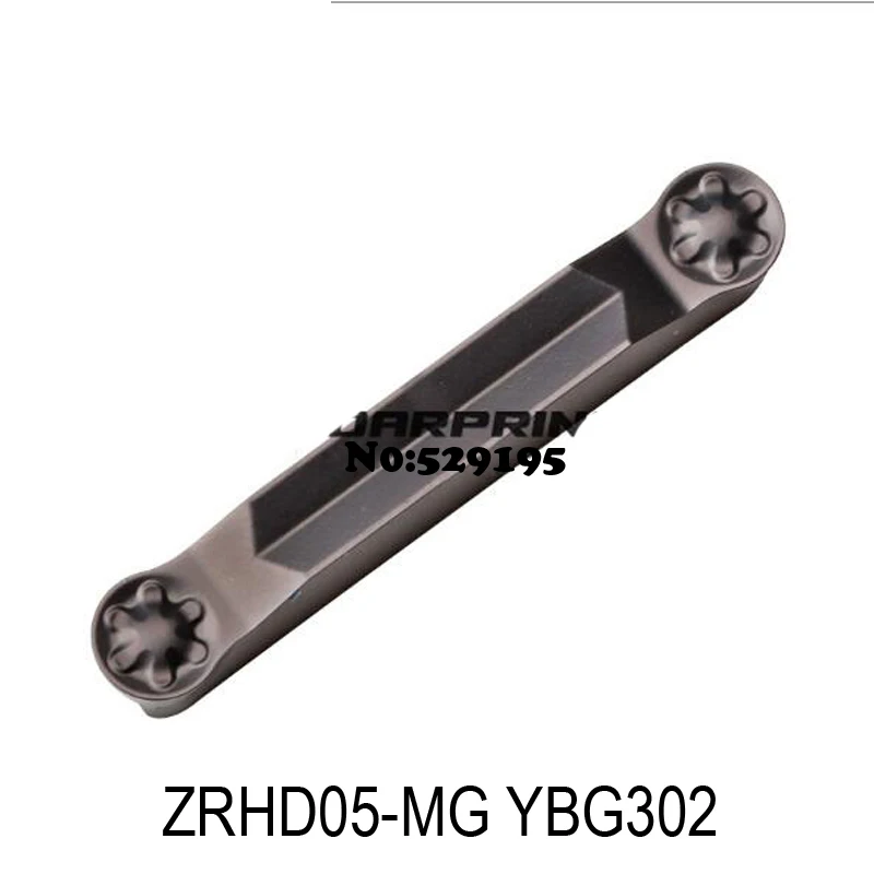 10 шт. оригинальные вставки ZRHD05-MG YBG302 из карбида вольфрама ZRHD05 ZRHD токарный