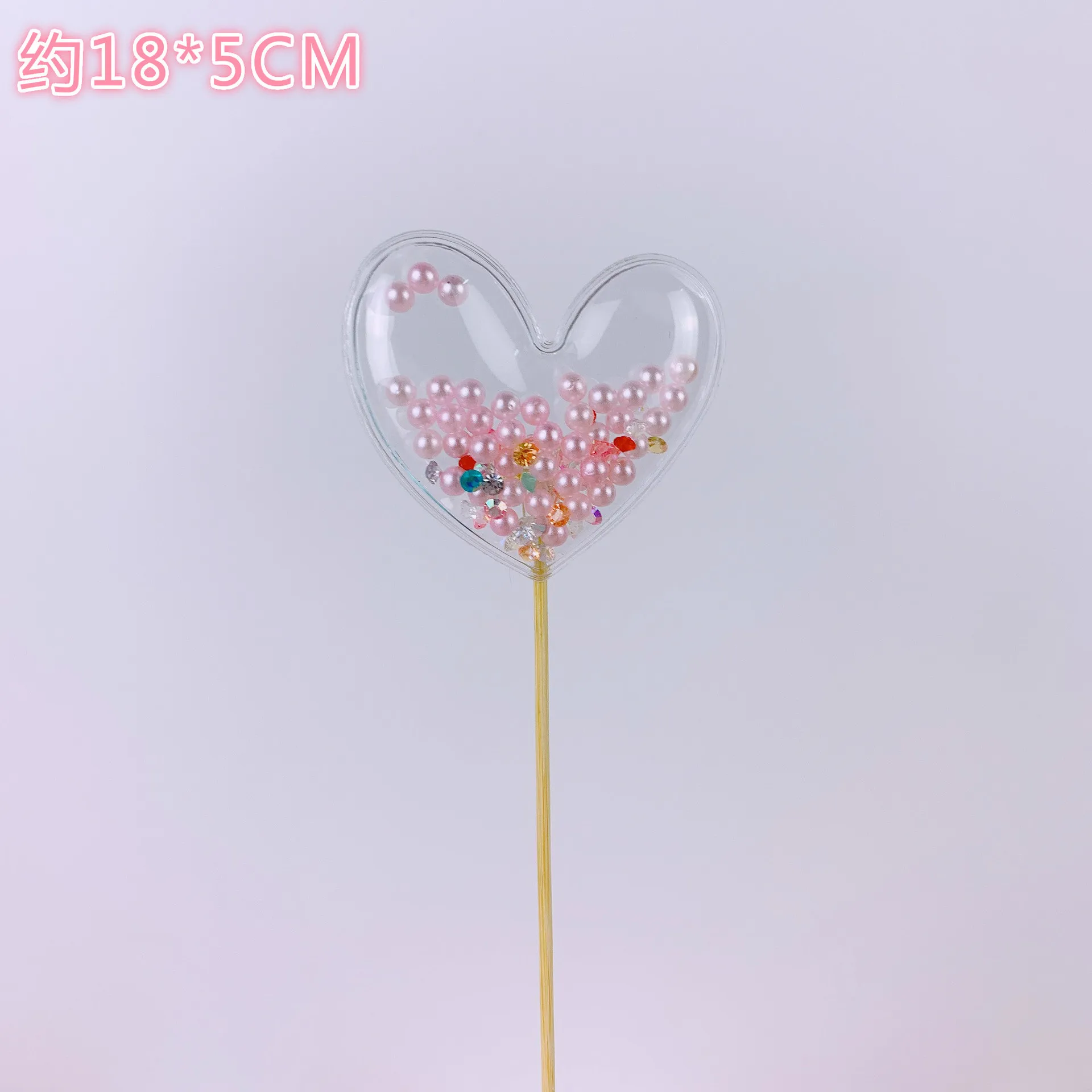 Bling Fairy ПВХ Топпер для торта Единорог Любовь Корона облако Блестящий Фламинго кекс Топпер для свадьбы День рождения украшения торта - Цвет: 20