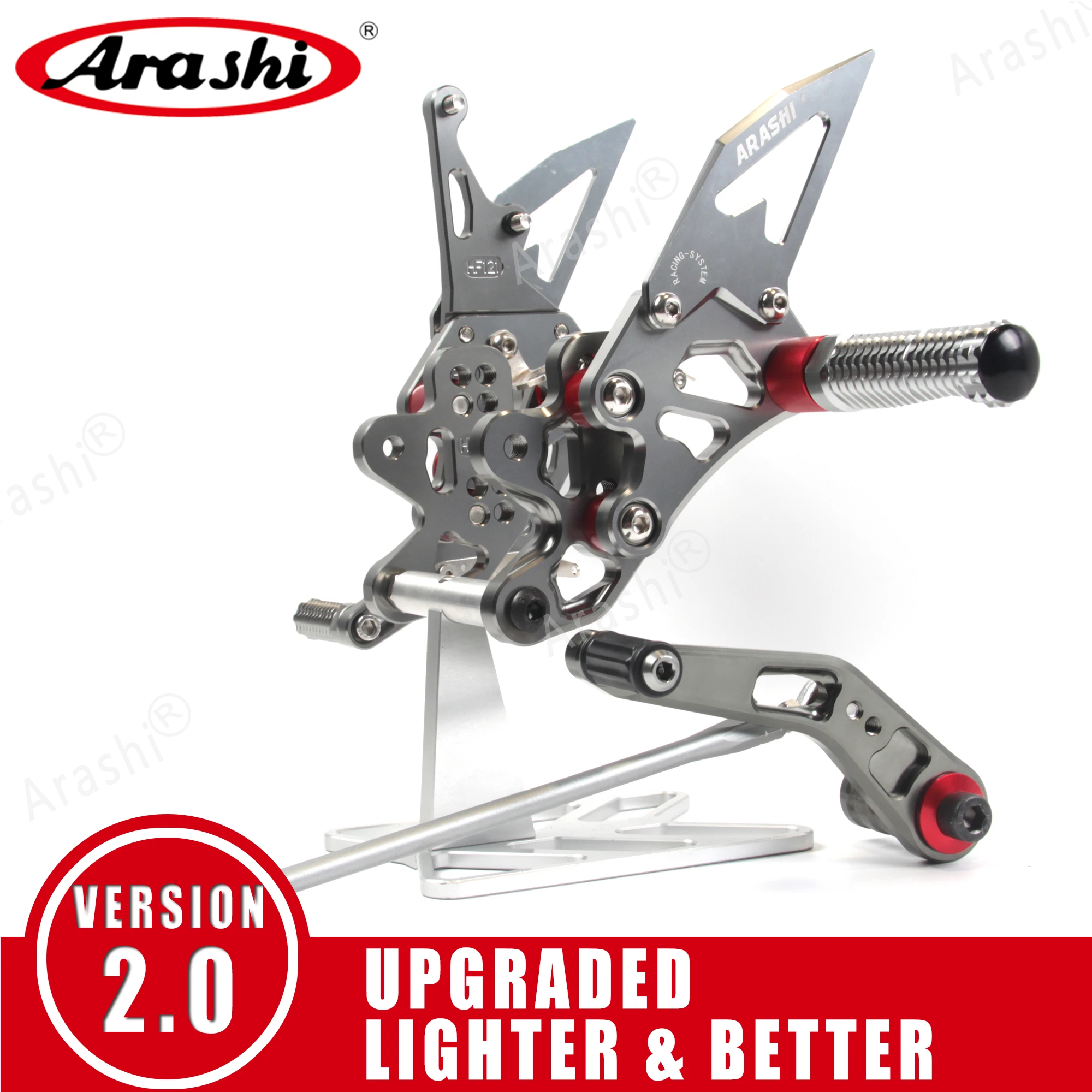 Arashi для SUZUKI GSXR600 2006 2007 2008 2009 2010 CNC Rider регулируемая подставка ног детская GSXR 600|foot