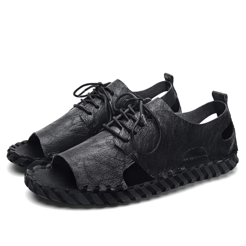 

Masculino cuir sandalet/ ; ; verano playa romanas transpirables ete slide