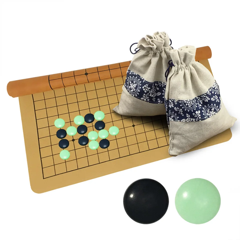 Go Game пластиковые односторонние шахматные фигурки Wei Qi набор шахматных фигур 361