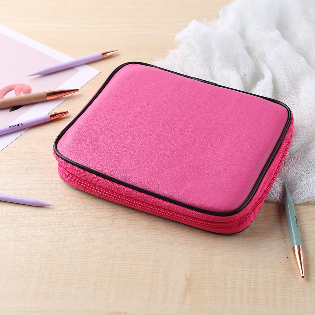 

13 Pair Crochet Hook Circular Knitting Needles Set with Case Aluminum Home Art Craft Tool DIY Weaving Sewing Crafts