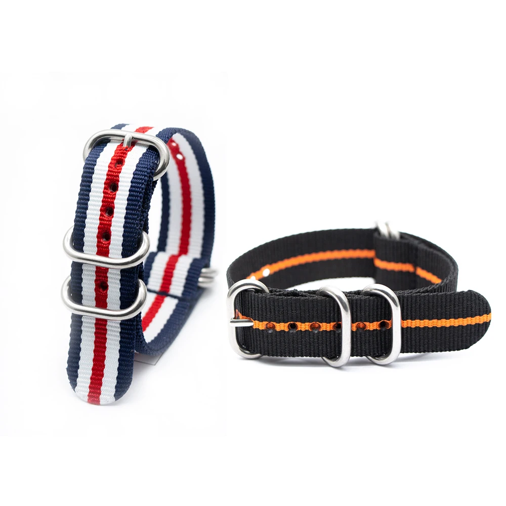 

Heavy-Duty Military Ballistic Nylon Watch Strap 18MM 20MM 22MM 24MM Multicolor Available for NATO Style Replacement Wristband