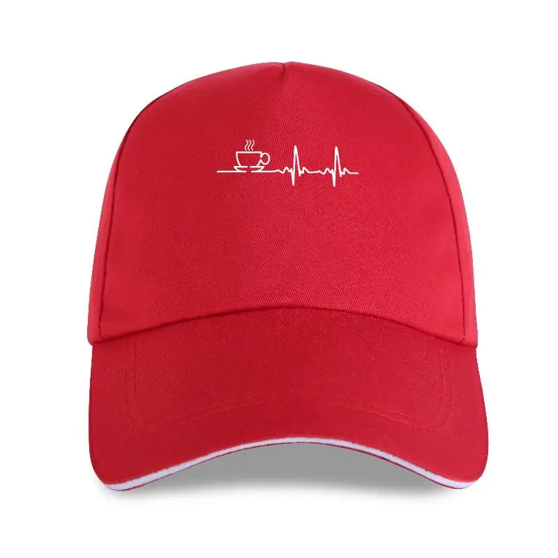 

Monday Coffee Heartbeat EKG Tea Not Today Group Tops Oversized Baseball cap Man Top High Quality Black