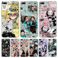 kimetsu no yaiba demon slayer anime phone case for huawei y5 y6 y7 y9s p smart z 2019 honor 10 lite 9 8a pro 8x 8s 9x 7x 7a 20s