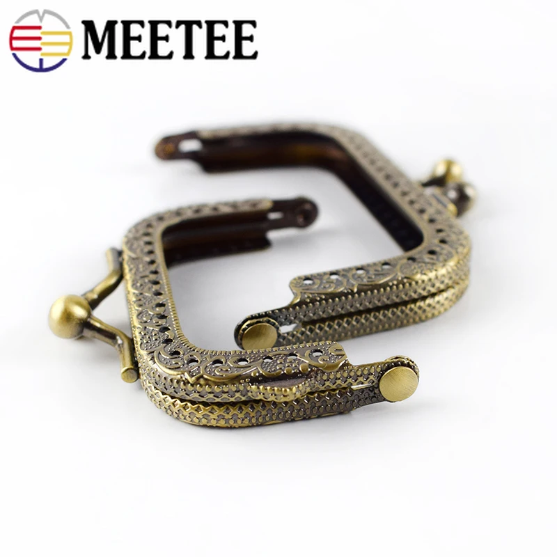 5 шт./лот высокое качество бронзовый квадратный рот золотой тисненый