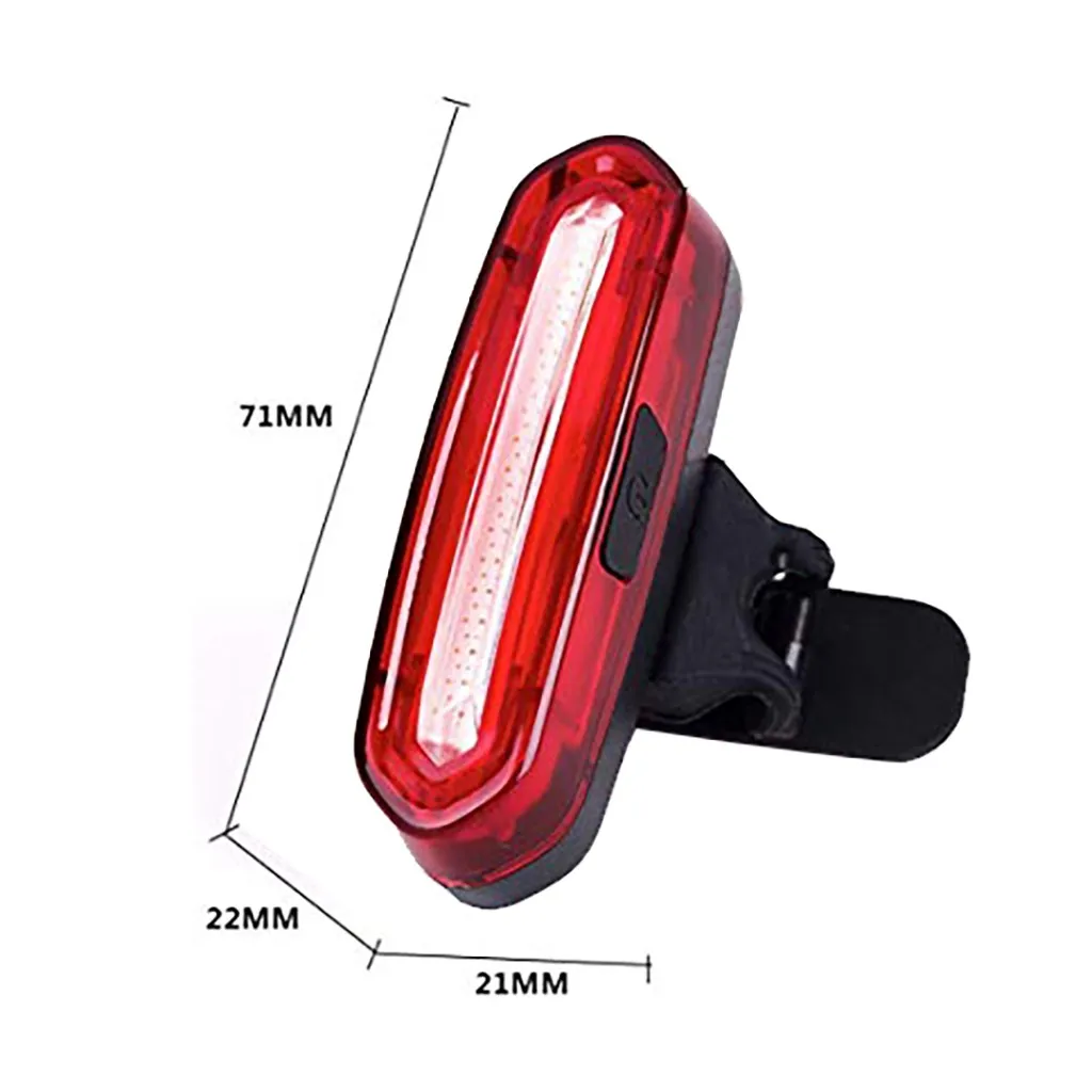 USB Rechargeable Bicycle 6 Mode Taillight Flash LED Lamp Waterproof Light | Спорт и развлечения