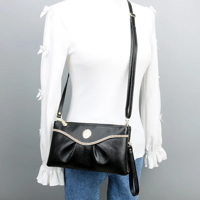 Женская сумка-Кроссбоди из ПУ кожи с двойной молнией | Багаж и сумки