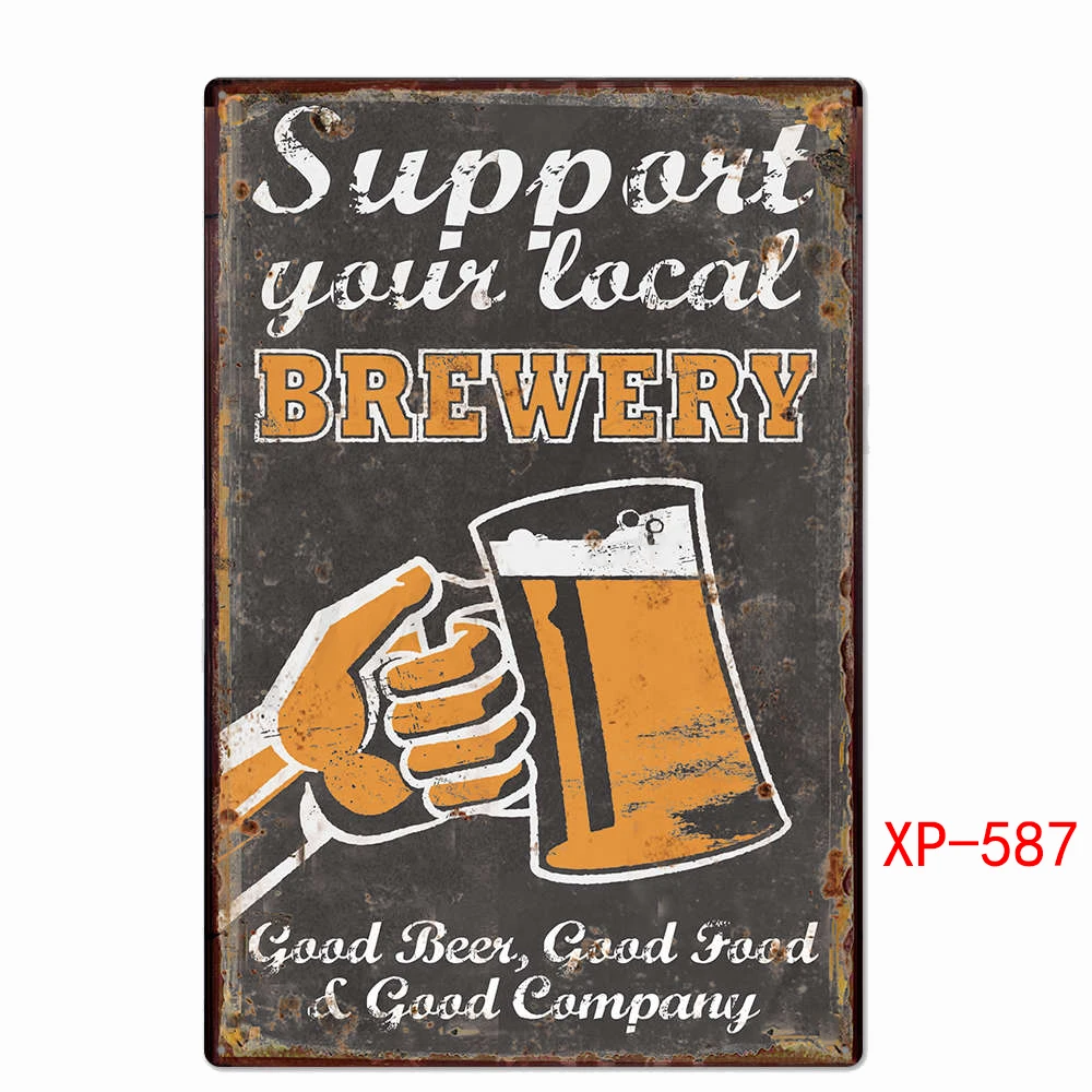 Металлический номерной знак для холодных напитков пива автомобиля жестяные