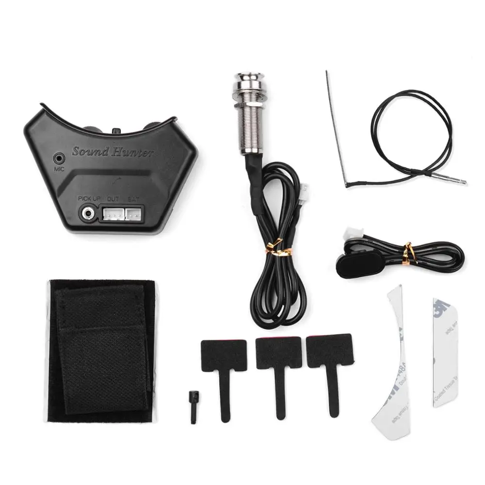 Звук Охотник SHK-5M Soundhole гитарный звукосниматель с пьезозвукосниматель стержень