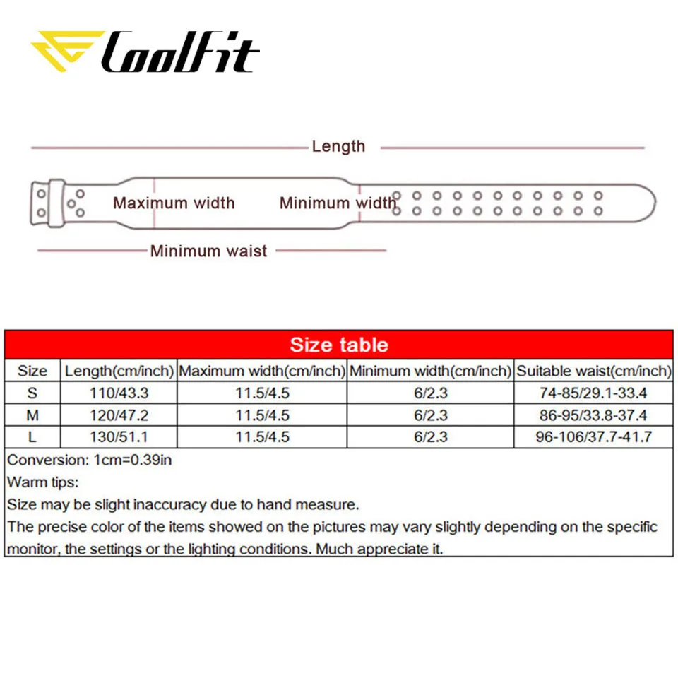 Ремень CoolFit для тяжелой атлетики широкий пояс бодибилдинга фитнеса штанги