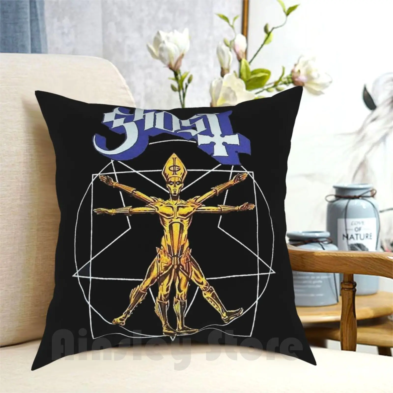 Лучший продающийся новый детская подушка с призраком чехол принтом домашняя