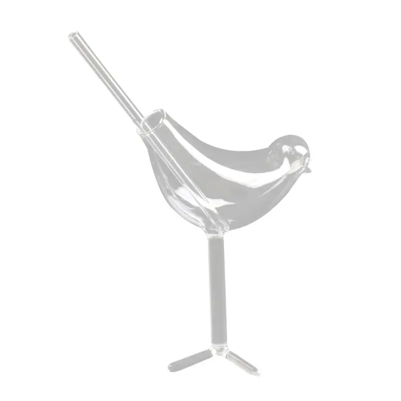 2021 New 150Ml Creative Bird Shape Cocktail Goblet Glass Personality Molecular Smoked | Дом и сад