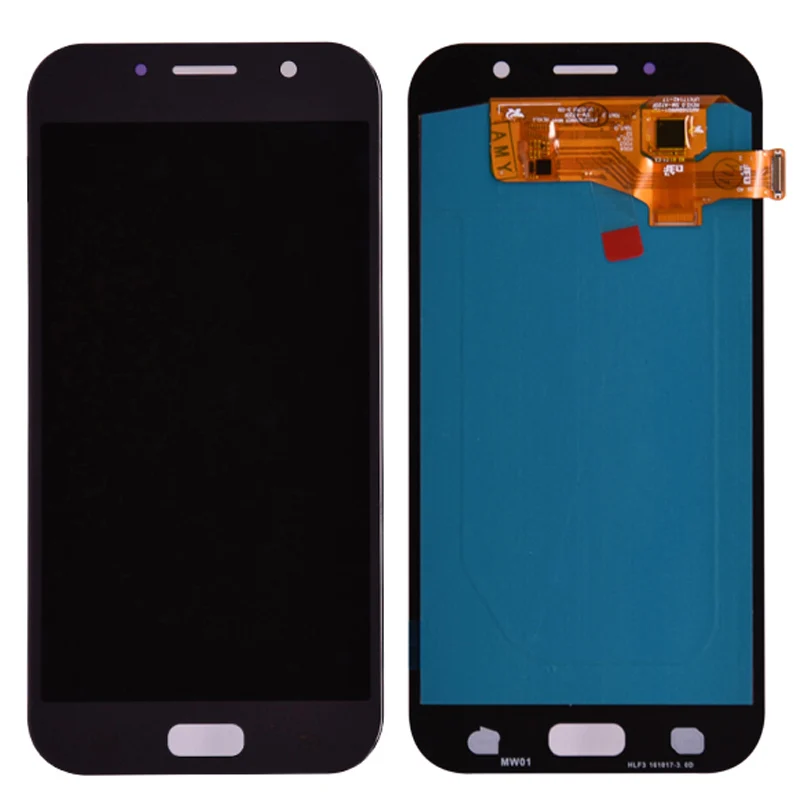 ЖК дисплей Super Amoled для Samsung Galaxy A7 2017 A720 A720F дигитайзер сенсорного экрана в сборе