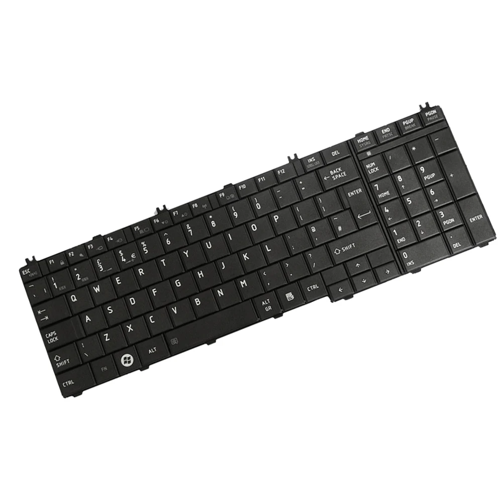 Сменная английская клавиатура для Toshiba C650 L650D L660 L655 L650 C655 черная ноутбука clavier azerty