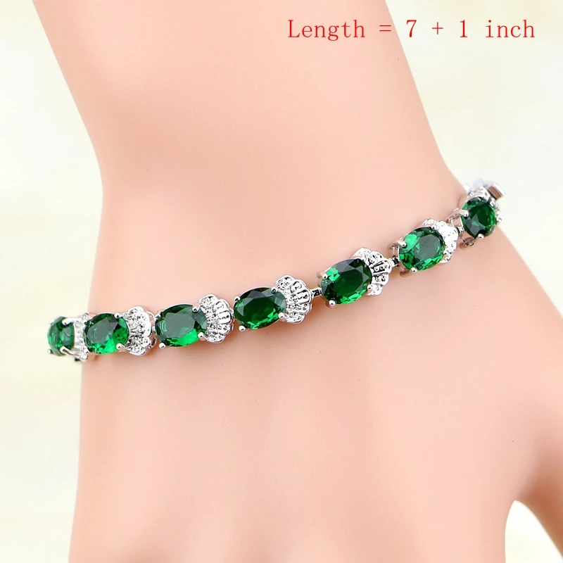 Комплект из колье и серёг серебра 925 пробы с фианитом