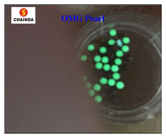 Бесплатная доставка 1 шт. светящиеся часы с зеленым жемчугом Omg для ремонта