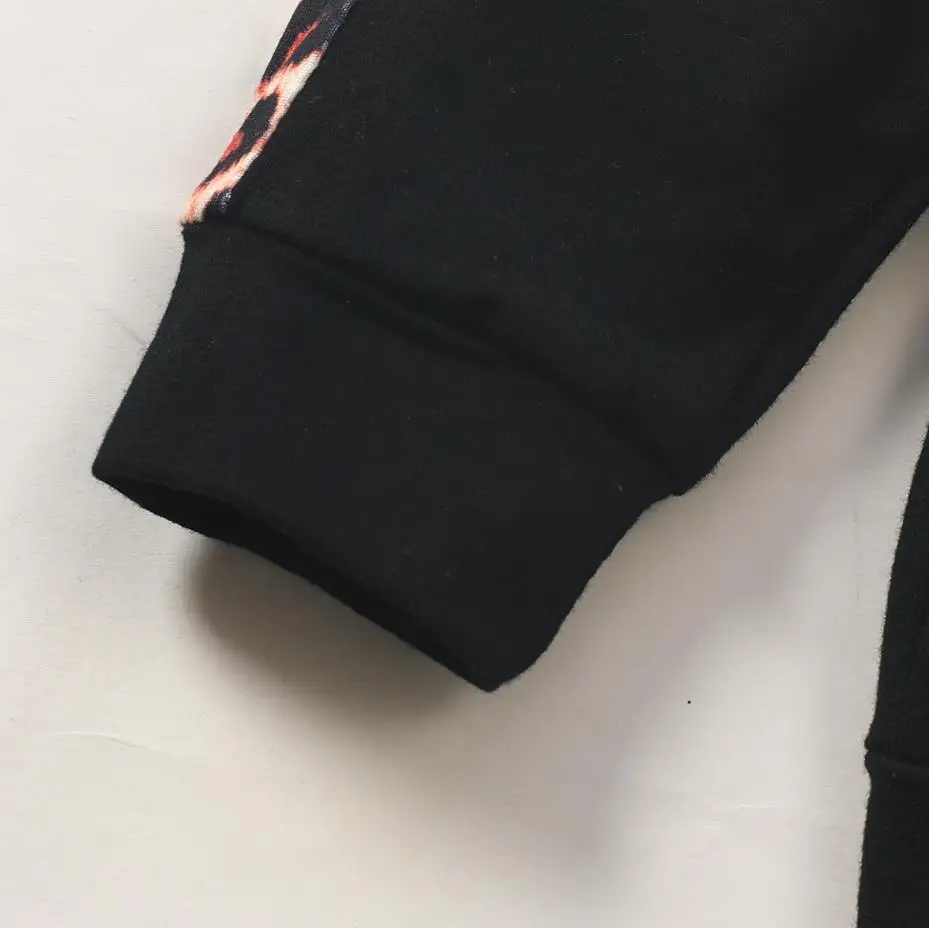 Наряды для новорожденных с леопардовым принтом толстовка длинным рукавом и