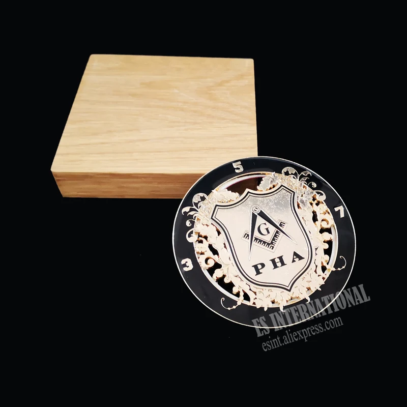 Символ масонов для автомобиля значок масон вольный каменщик PHA Размер 3 ''NO.24