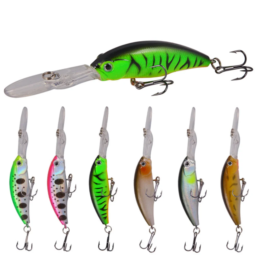 LEO 1 шт. плавающие воблеры Minnow рыболовные приманки 10 см 7 5 г Crankbait искусственные