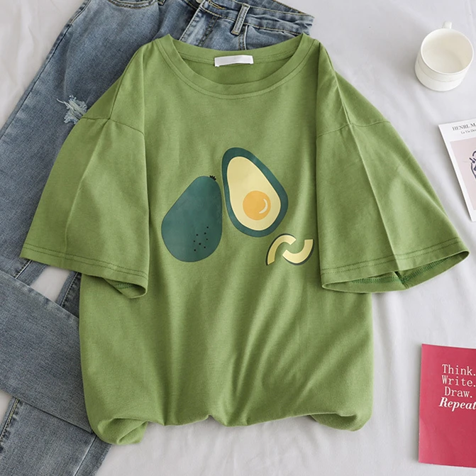 Женские повседневные футболки с принтом Харадзюку модная женская футболка