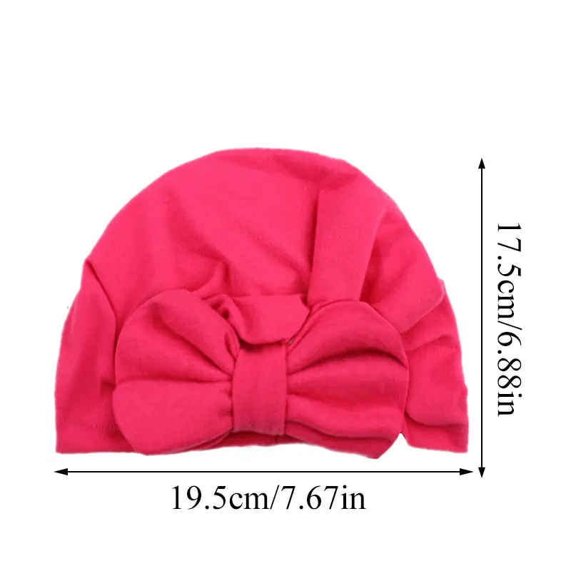 Детские Модные головные уборы с бантами детская шапочка бантиком для