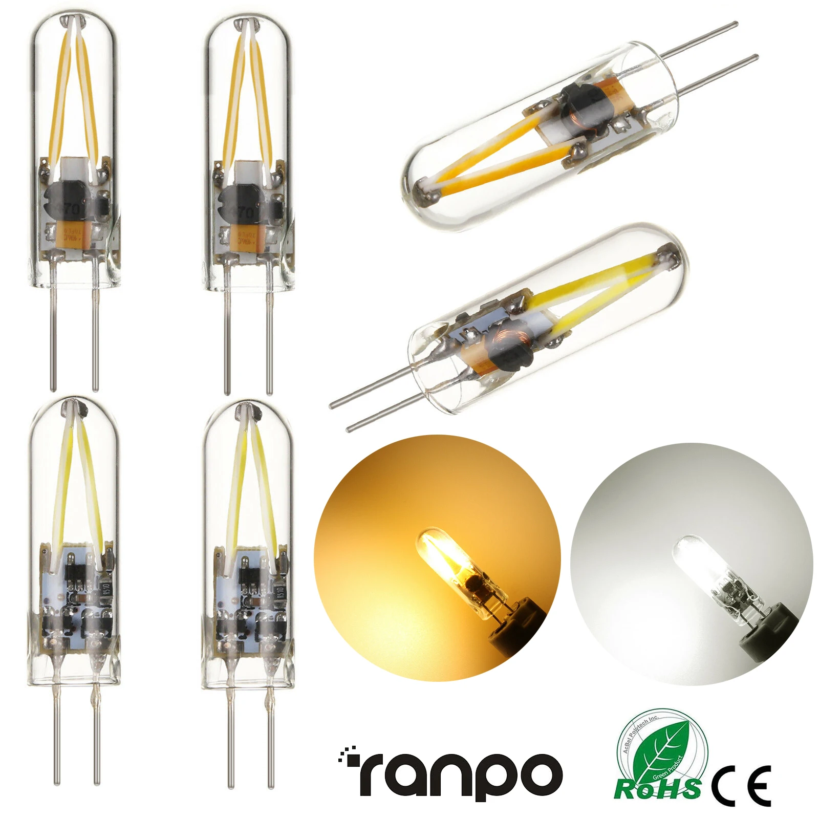 Мини 3W G4 COB светодиодный нити светильник лампочка переменного тока/DC 12V Заменить 15
