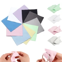 10 50pcs jewelry cleaning cloth polishing cloth for sterling silver gold platinum small polish cloth for jewelry clean and shiny